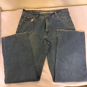 Parts by Machine Clothing Co Men's Classic Jeans Straight Leg Casual‎ Wear 34x32